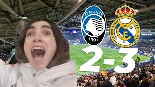 HASTA EL FINAL  Atalanta 2-3 Real Madrid en Gewiss Stadium  REACCIÓN MADRIDISTA