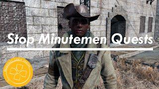 Fallout 4: How to Stop Repetitive Minutemen Quests