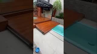 Que incrível projeto de deck retrátil aproveitando bem o espaço e seguro para as crianças #shorts