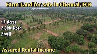 farm land for sale Chennai l ECR l 17 Acres l  rental income prop l 9884088660 l Tamilnila Creations