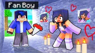 Kidnapped by a CRAZY FAN BOY in Minecraft!