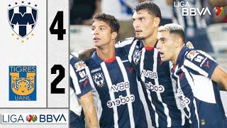 Monterrey vs Tigres 4-2 Resumen Y Goles Completo  Liga MX 2024 HD