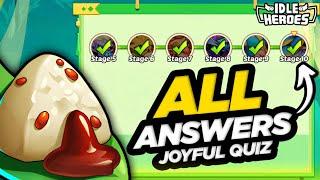 Idle Heroes - ALL Answers for Dragon Boat Festival 2025 Joyful Quiz!!!