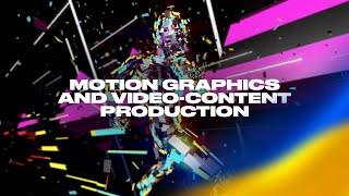 Motion graphics and video-content production