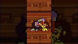 【ネタバレ注意】【Deltarune】チャプター4のクリスとスージィが暴れすぎてるw #deltarune #shorts