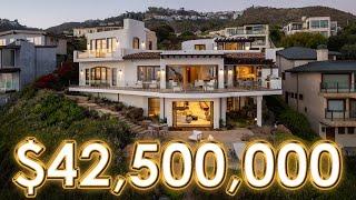 INSIDE A $42,500,000 MEDITERRANEAN OCEANFRONT LAGUNA BEACH ESTATE!