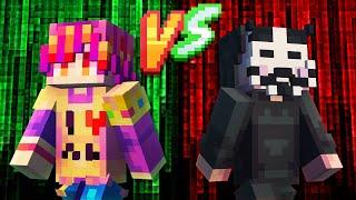 Beating a BLATANT HACKER in Minecraft Bedwars