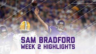 Sam Bradford Highlights | Packers vs. Vikings | NFL Week 2 Player Highlights