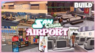 I built a REALISTIC airport in the sims ️ | cc folder + download | the sims 4  |