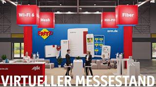 Virtueller Messestand - Die perfekte Ergänzung für Ihr Marketing - Online auf Ihrer Website