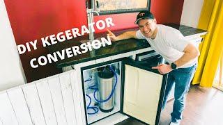 Kegerator Cabinet Build [Part 3]- DIY Kegerator build using a Danby 4.4 mini fridge