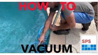 How To Vacuum A Swimming Pool