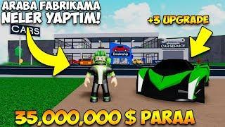 35,000,000$ PARA İLE FABRİKAMI GENİŞLETTİM | Vehicle Tycoon #2 | Roblox Türkçe