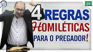 4 Regras da Homilética para o pregador -Curso de HOMILÉTICA - [Aula 2/6] Pr. Lenilberto Miranda