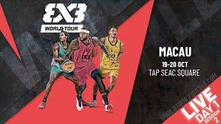 RE-LIVE | FIBA 3x3 World Tour Macau 2024 | Day 1 - Session 2