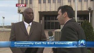 Jason Marks reports on community call to end violence in NN