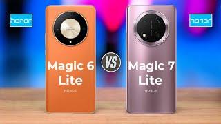 Honor Magic 6 Lite Vs Honor Magic 7 Lite