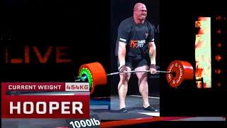 Mitchell Hooper (World's Strongest Man)  Deadlifts  454kg aka ..1000 lbs