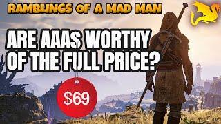 Most AAA games are overpriced, not underpriced