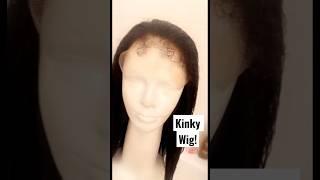 Best kinky wig! #naturalwig #kinkywig #wig #naturalhair #wiginstall #wigreview #curlynatural