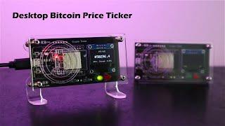 Bitcoin Price Ticker Using An ESP32 and OLED Display