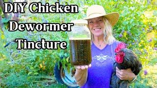 DIY Natural Deworming Tincture for Healthy Hens