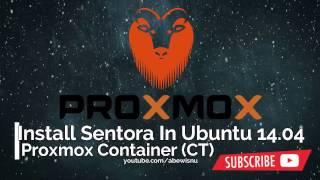 How To Install Sentora Panel On Proxmox 4.x CT (Container Linux) Ubuntu 14.04