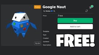 *NEW* HOW TO GET FREE GOOGLE ITEM IN ROBLOX! 