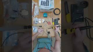  Meandering Star  DIY contact mics send triggers via bouncy balls to DFAM & SUBHARMONICON #shorts