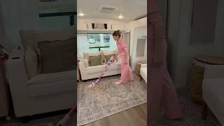 #campergirl #cleaning #satisfying #rvpark #lifestyle #rvlife