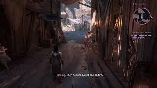 Dragon Age: The Veilguard - Harding and Emmrich banter about Manfred's magic