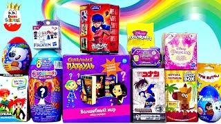 SURPRISE MIX for CARTOONS! Lady BUG, HairDoraBles, Mimicry, Hotel Transylvania, unboxing