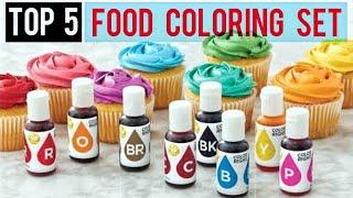 5 Best Gel Food #Coloring Set 2025 |  Buyers Guide