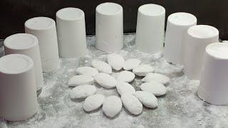 Crunchy Treat White Baking Soda | Oddly Satisfying | Sleep Aid