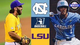 #4 North Carolina v LSU (INCREDIBLE!) | Winner To Super Regionals | 2024 College Baseball Highlights