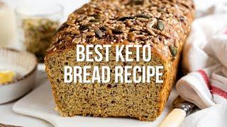 Keto Bread Recipe with Yeast! | Supergolden Bakes