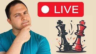 Chess Master Explains His Thoughts LIVE