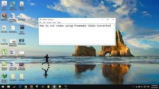 How to cut video using Freemake Video Converter [new 2016]