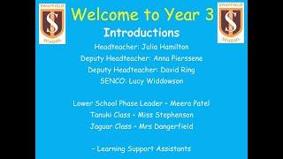Meet the Teachers | Year 3