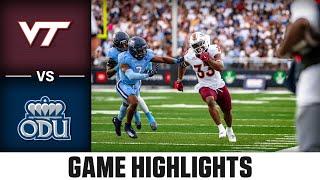 Virginia Tech vs. Old Dominion Game Highlights | 2024 ACC Football