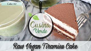 ALCOHOL FREE RAW TIRAMISU RECIPE  ティラミス | VEGAN | PALEO | RAW DESSERT | CUSINAVERDE