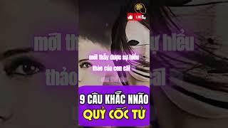 BIẾN CỐ MỚI LÀ PHÚC, Quỷ Cốc Tử Dạy 9 CÂU KHẮC NÃO, Trí Tuệ Cổ Nhân Thâm Thúy | TSTT #shorts