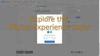 Explore the Digital Experience Layer