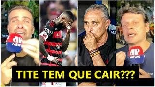 "É INDEFENSÁVEL! Pra mim, uma DEMISSÃO do Tite do Flamengo seria..." DERROTA pro Peñarol GERA DEBATE