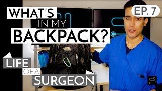 What's In My Backpack? Surgeon Edition | Life of a Surgeon - Ep. 7