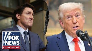 Trump speaks to Canada’s Trudeau after doubling down on tariffs