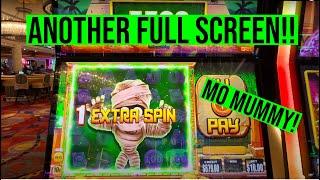 FULL SCREEN MUMMY! MO MUMMY SLOT VS BIG HOT FLAMING POTS!