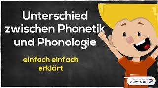 Der Unterschied zwischen Phonetik und Phonologie