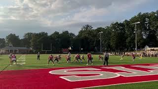 Darius Gray pass breakup for St. Christopher's