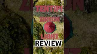 ULTRALIGHT giant Tipi Tent?! Tentipi Zirkon 7 Light Review Hottent Tentstove